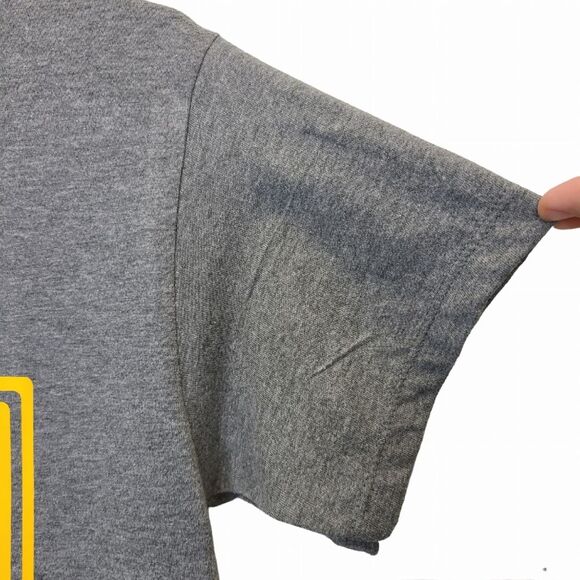 Guatape Es Una Chimba Parce Colombia Grey Yellow Short Sleeve Cotton Tshirt M - Picture 4 of 16